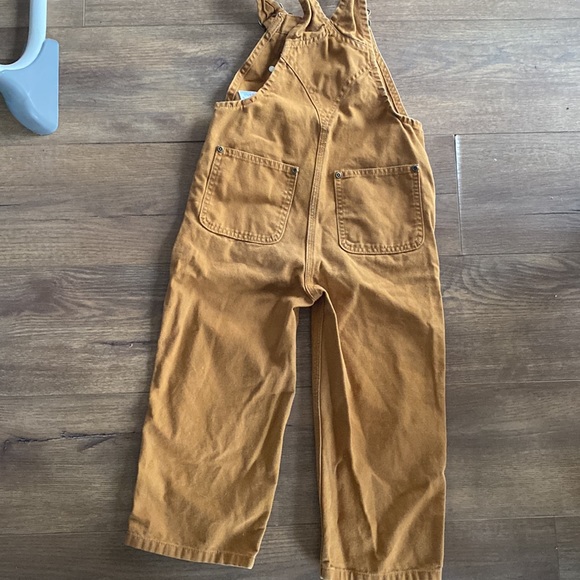 Carhartt toddler boys overall bibs 4T - Picture 4 of 4